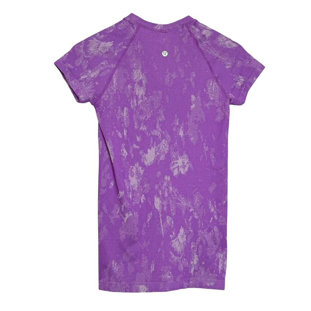 Lululemon Swiftly Tech Short Sleeve Shirt 2.0 *Shadow Bloom Moonlit Magenta - Picture 4 of 7
